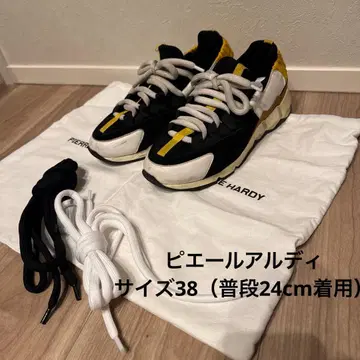 PIERRE HARDY 스니커즈 38 (평소 24cm 착용)