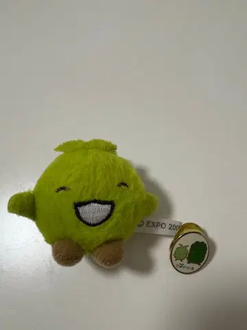 2005년 만박 아이치 지구박람회 킷코로 마스코트 키링 핀 배지