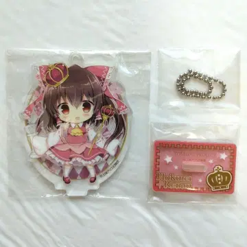 동방Project 하쿠레이 레이무 아크릴 스태츄 아크릴 스탠드 키링