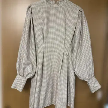 AS KNOW AS PINKY 원피스 체크 무늬