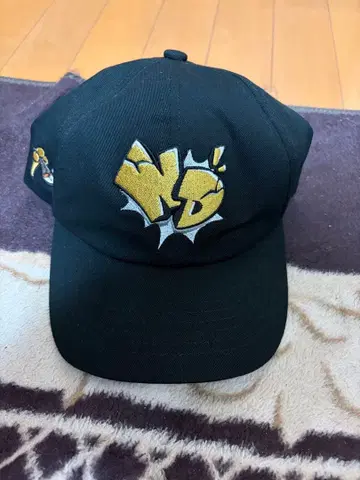 NASTYDOG 자수 로고 캡 블랙