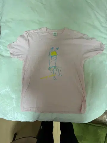 사도 핑크 캐릭터 T셔츠