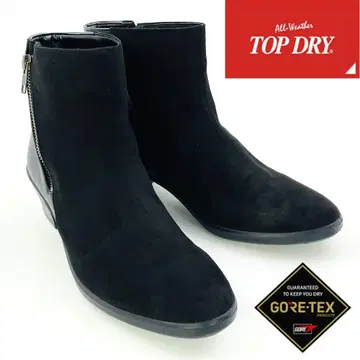 TOPDRY GORE-TEX 부츠 스웨이드 x 가죽 사이드 지퍼