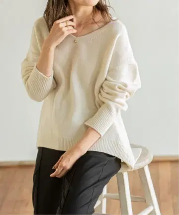 noble CA/W 미들 게이지 V 풀오버