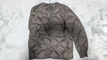 카키 퀼팅 자켓 (Uniqlo U)