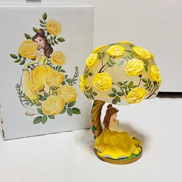 디즈니 스토어 미녀와 야수 벨 LED 룸 라이트 피규어