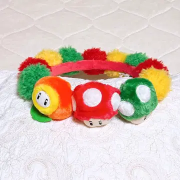 USJ 마리오 컬러풀 버섯 머리띠