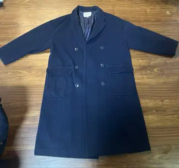 MOUSSY 롱 코트 네이비