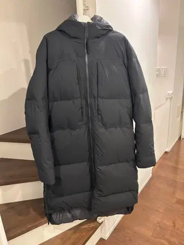 룰루레몬 lululemon 롱 다운 자켓 블랙