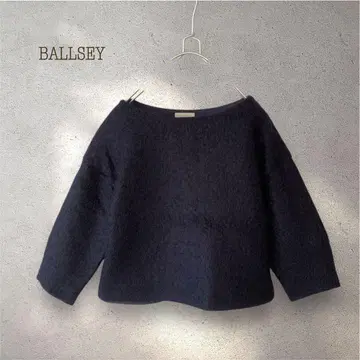 BALLSEY 모헤어 혼방 니트 7부 소매