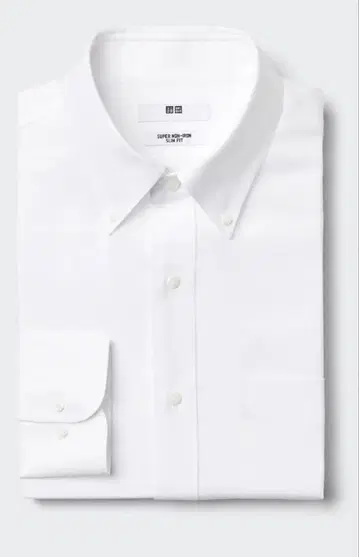 UNIQLO 슈퍼 논아이론 화이트 셔츠 XL 4장 세트