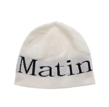 Matin Kim 로고 니트 모자