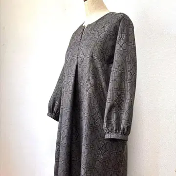 기모노 리메이크 오시마 명주 롱 원피스 (283)