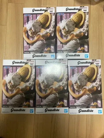 원피스 니카 그란디스타 피규어 5개 세트 기어5