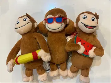 호기심 많은 조지 봉제 인형