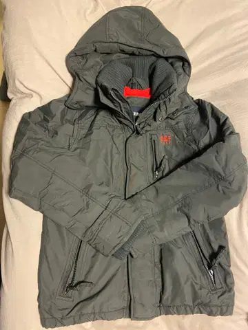 아바클로 플리스 라이닝 다운 자켓 그레이 M