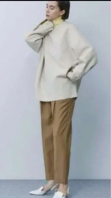 STUNNING LURE 친츠 클린 팬츠 베이지