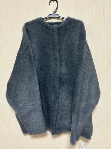 [ LAGUNAMOON ] 미니 샤기 니트 가디건