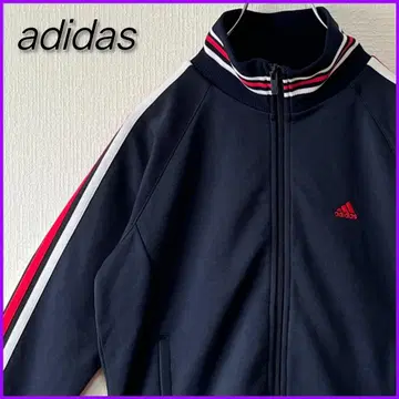 [ 새상품급 ] adidas 아디다스 3 스트라이프 자수 로고 트랙 자켓
