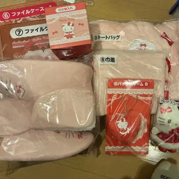 제일복권 헬로키티 룸슈즈 8세트