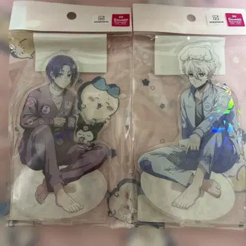 블루 록 나기 레이오 아크릴 스탠드 산리오 시나몬 쿠로미