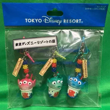 도쿄 디즈니 리조트 에이리언 빙수 스트랩 3개 세트