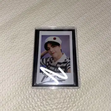 &TEAM 폴라로이드 친필 사인 마키 MAKI 월파