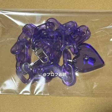 유키무라. OIOI 성탄 클리어 하트 자물쇠 목걸이