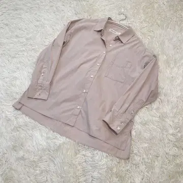 새상품급 일본제 [BABYLONE(바빌론) 스탠다드 칼라 셔츠] 핑크