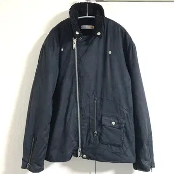 [ 새상품급 ] 메이플 보아 라이더 자켓 블랙 melple