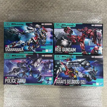 건담 프라모델 4종 세트 GQuuuuuuX (지크 액스)