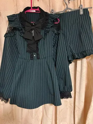 NOEMIE 고딕 프릴 셋업