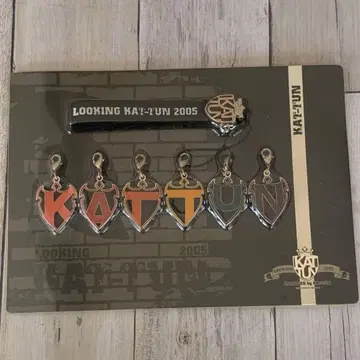 LOOKING KAT-TUN 2005 키링 세트 참