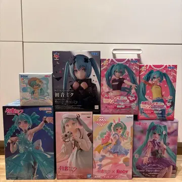하츠네 미쿠 피규어 8개 세트