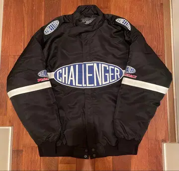[레어 M 사이즈] CHALLENGER 나일론 자켓 블랙