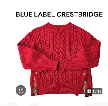 블루 라벨 니트 스웨터 사이즈 38