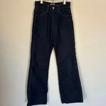 AURALEE HARD TWIST LIGHT DENIM 5P PANTS