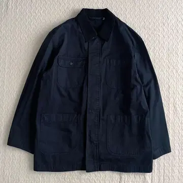 GU 커버올 자켓 L 아우터 블랙