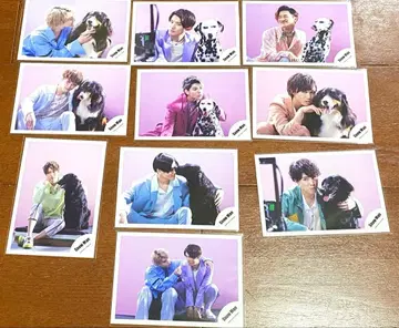 SnowMan KISS'IN MY LIPS 공식 사진 10장 세트