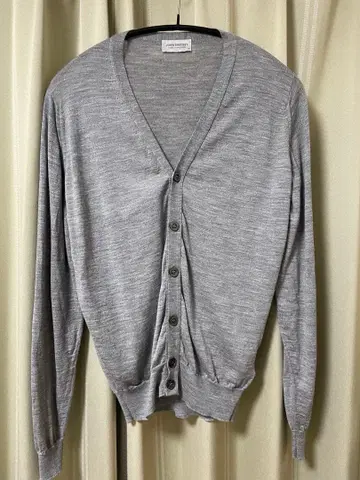 존스메들리 울 가디건 그레이 새상품급