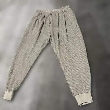 CAMBIO 남성용 엘르 플리츠 조거 팬츠