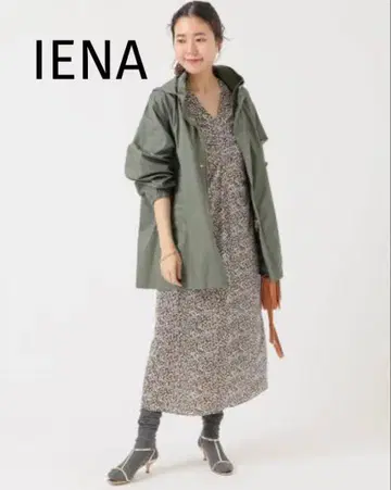 IENA V넥 개더 원피스 새상품급