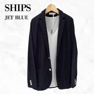 SHIPS JET BLUE 테일러드 자켓 네이비 컬러 네이비 계열 상의