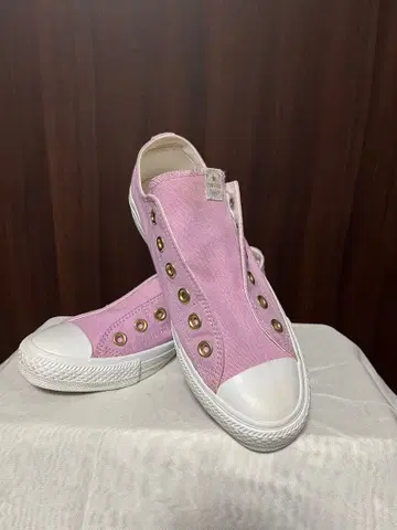미사용 CONVERSE NEXTAR 라벤더 슬립온 스니커즈