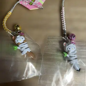 매듭 장식 키티 지역 한정 스트랩 mountain meadows 오코조