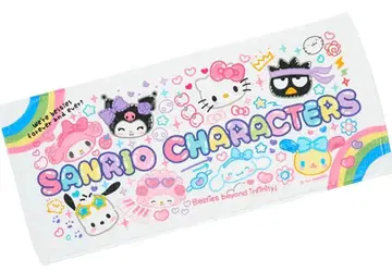 산리오 캐릭터즈 페이스 타월 산리오 학원 반짝임 축제 산리오