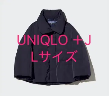 UNIQLO +J 하이브리드 다운 자켓 L 사이즈 네이비