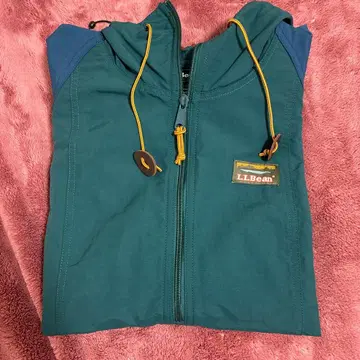 LLBean 아노락 자켓 파랑/그린/빨간색