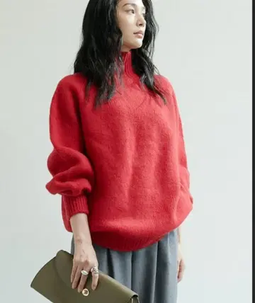 개럴개런트 볼륨 슬리브 니트