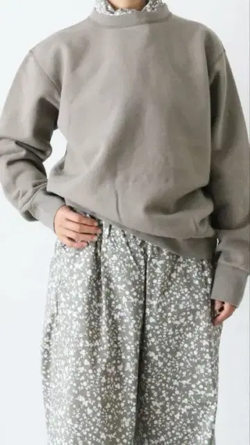 TOUJOURS 크루넥 풀오버